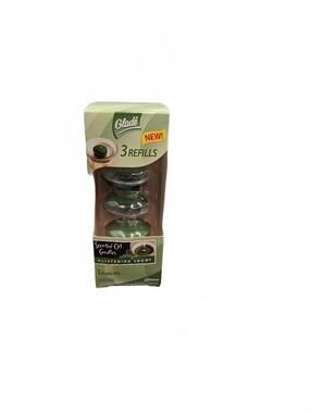 Glade Glistening Snow Scented Oil Candles Refill Pack - 3 Oil Candle Refills